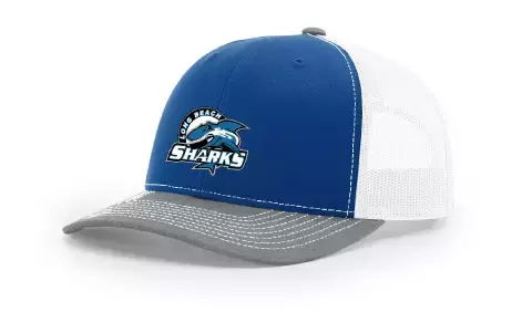 Long Beach Sharks Richardson 112 Trucker Hat